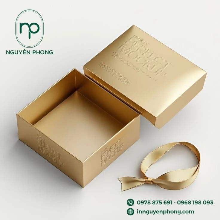 In hộp metalize đựng quà tặng